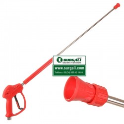 Lanza con Pistola INOX para...